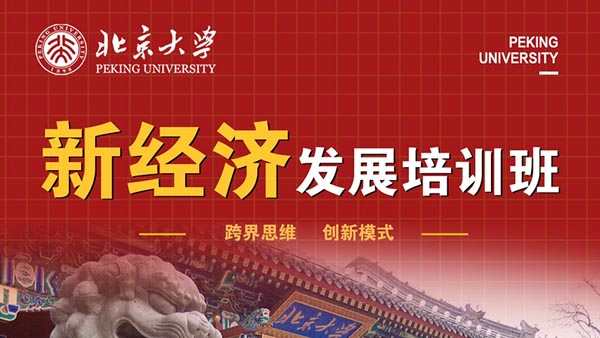 北京大学新经济发展培训班