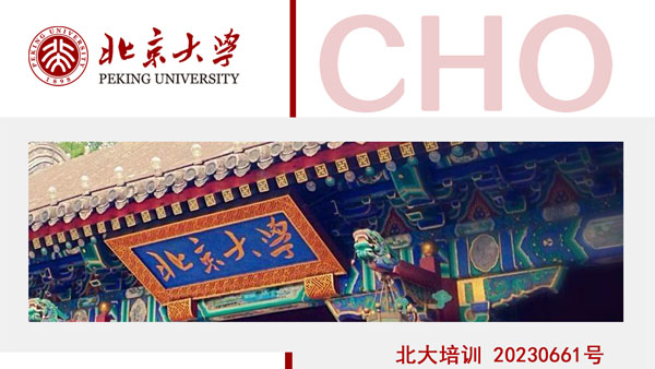 北京大学首席人力资源执行官（CHO）研修班